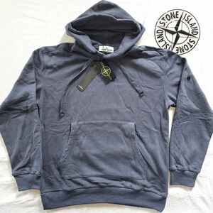 Stone Island Men's Charcoal Hoodie